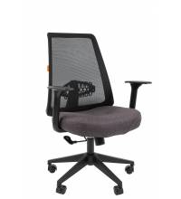 Офисное кресло Chairman 535 Россия LT ткань черный/серый