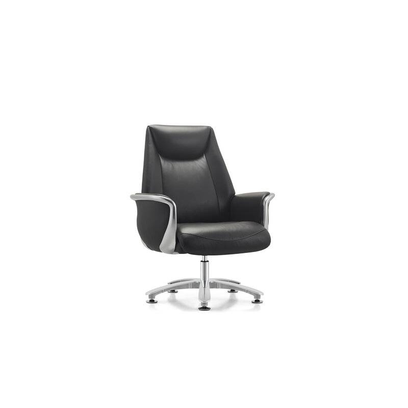 Кресло HAWASAN (ХАВАСАН) PREMIUM EX-801, до 200 кг, алюминий, экокожа, черное, 533235 главное фото