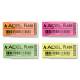 Ластик Adel FLASH 227-0784-000 50x19.5x10мм каучук ассорти прозрачный пластик. чехол главное фото в маленьком размере